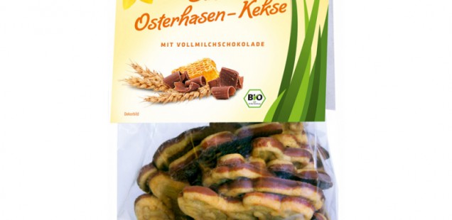Produkt der Woche: Dinkel-Osterhasen-Kekse