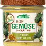 Hof Gemüse Brotaufstrich - Claudia´s Curry Zucchini
