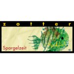 Produkte der Woche: Spargelzeit von Zotter, Kokosmilch Dunkel von Ombar, Super Nut vegan von ichoc