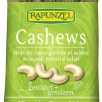 Produkt der Woche: Cashews geröstet + gesalzen von Rapunzel